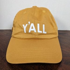 “Y’ALL” Spell Out Hat Cap - 100% Cotton, Frankie Jean, Austin, TX